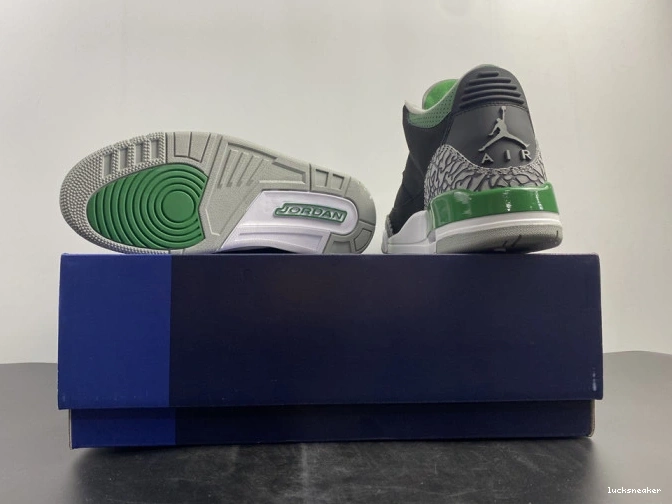 Reps LUCY Pine CT8532-030 Green Jordan 3 Air 0819